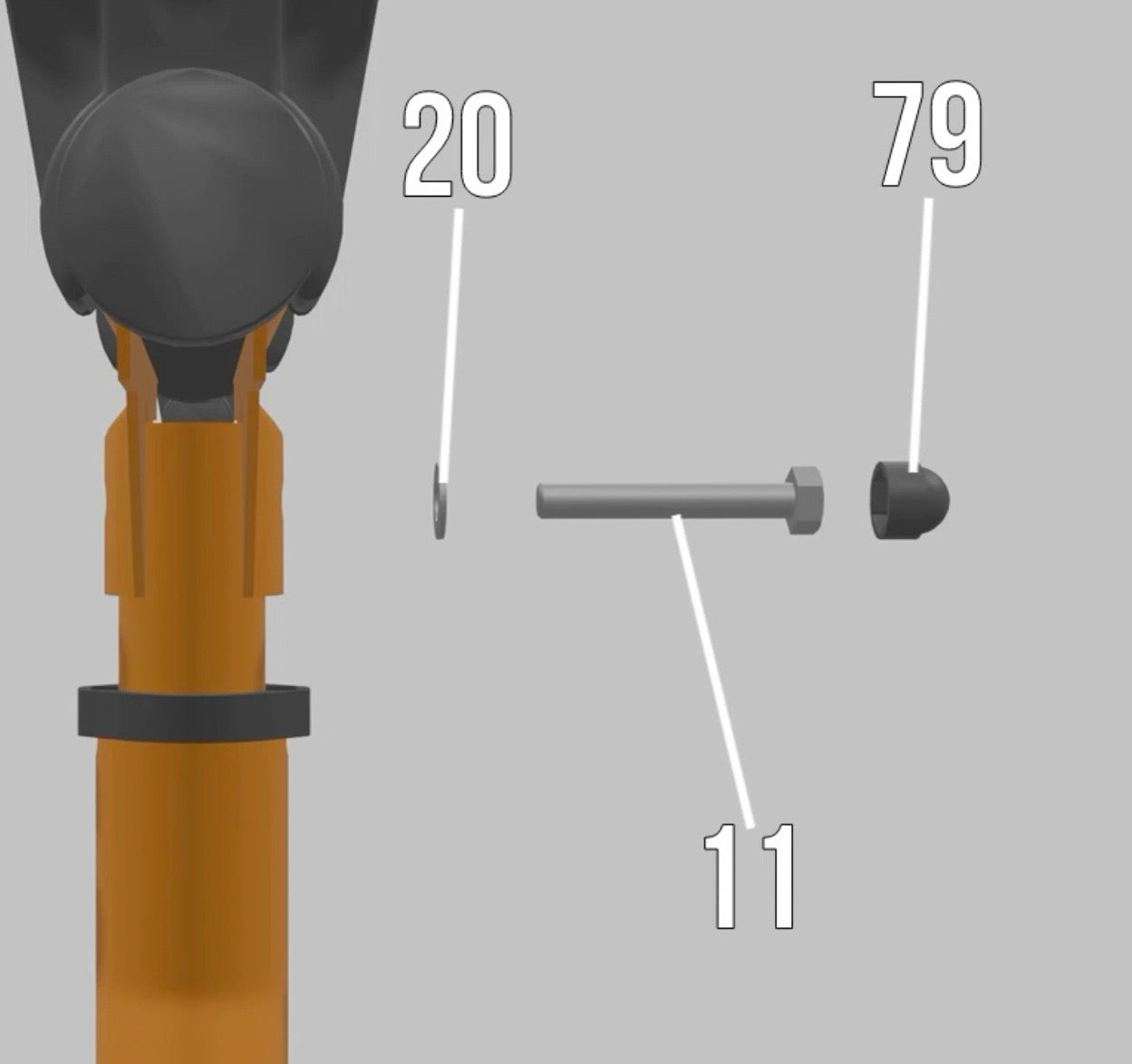 RP: Kit #4 Nut Covers #79