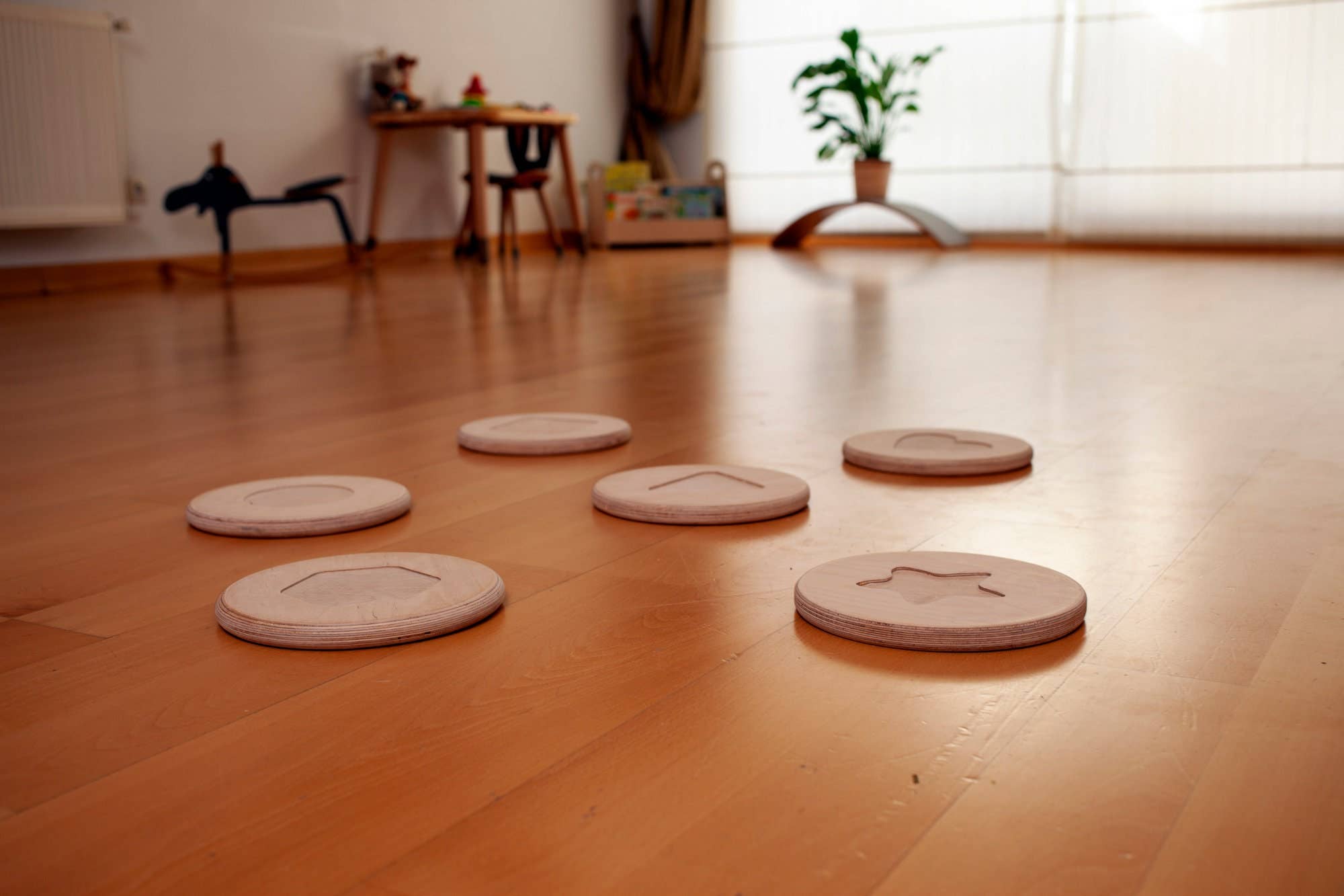 Stepping Stones and Balance Beam Set For Kids