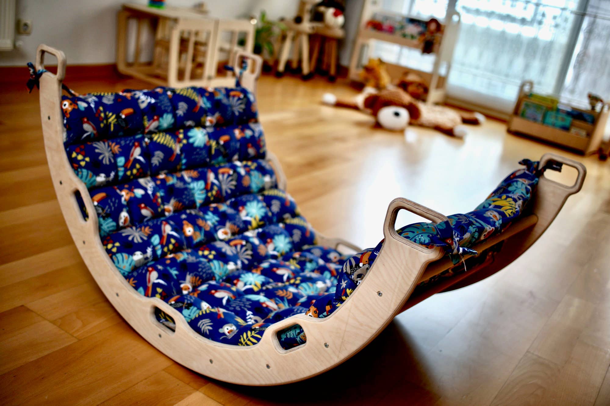 2 Size Montessori Baby Play Climber Set For Toddler
