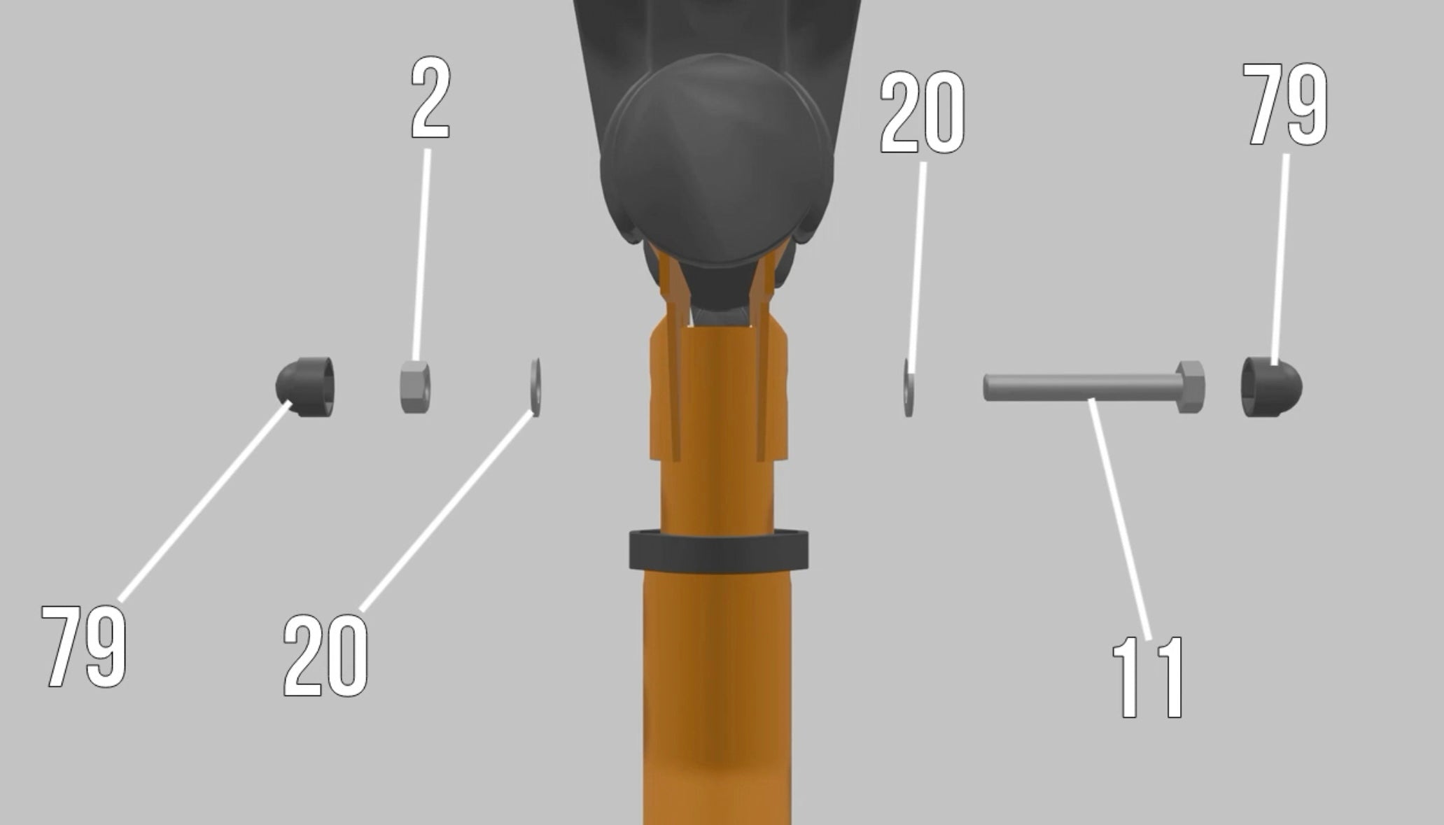 RP: Kit #4 Nut Covers #79