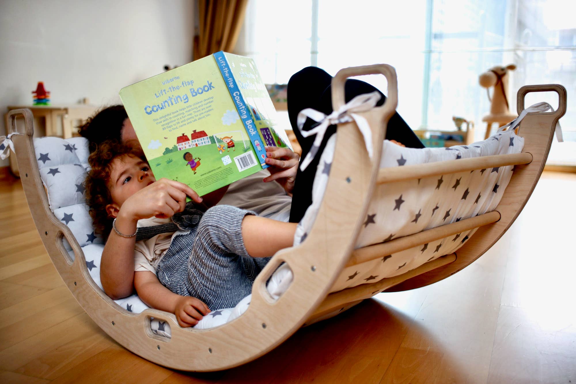 2 Size Montessori Baby Play Climber Set For Toddler