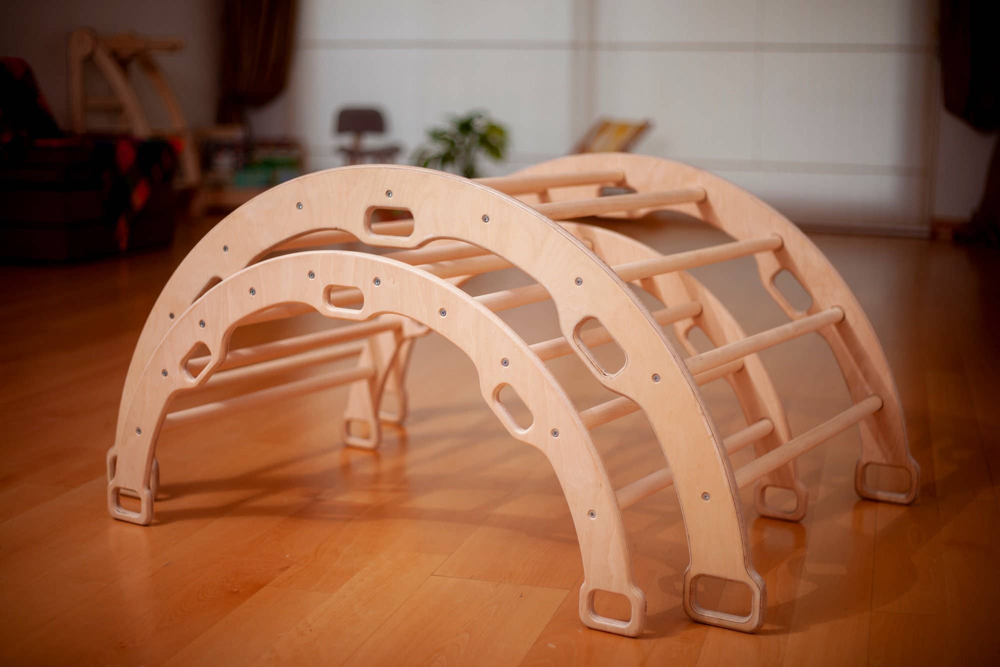 2 Size Montessori Baby Play Climber Set For Toddler