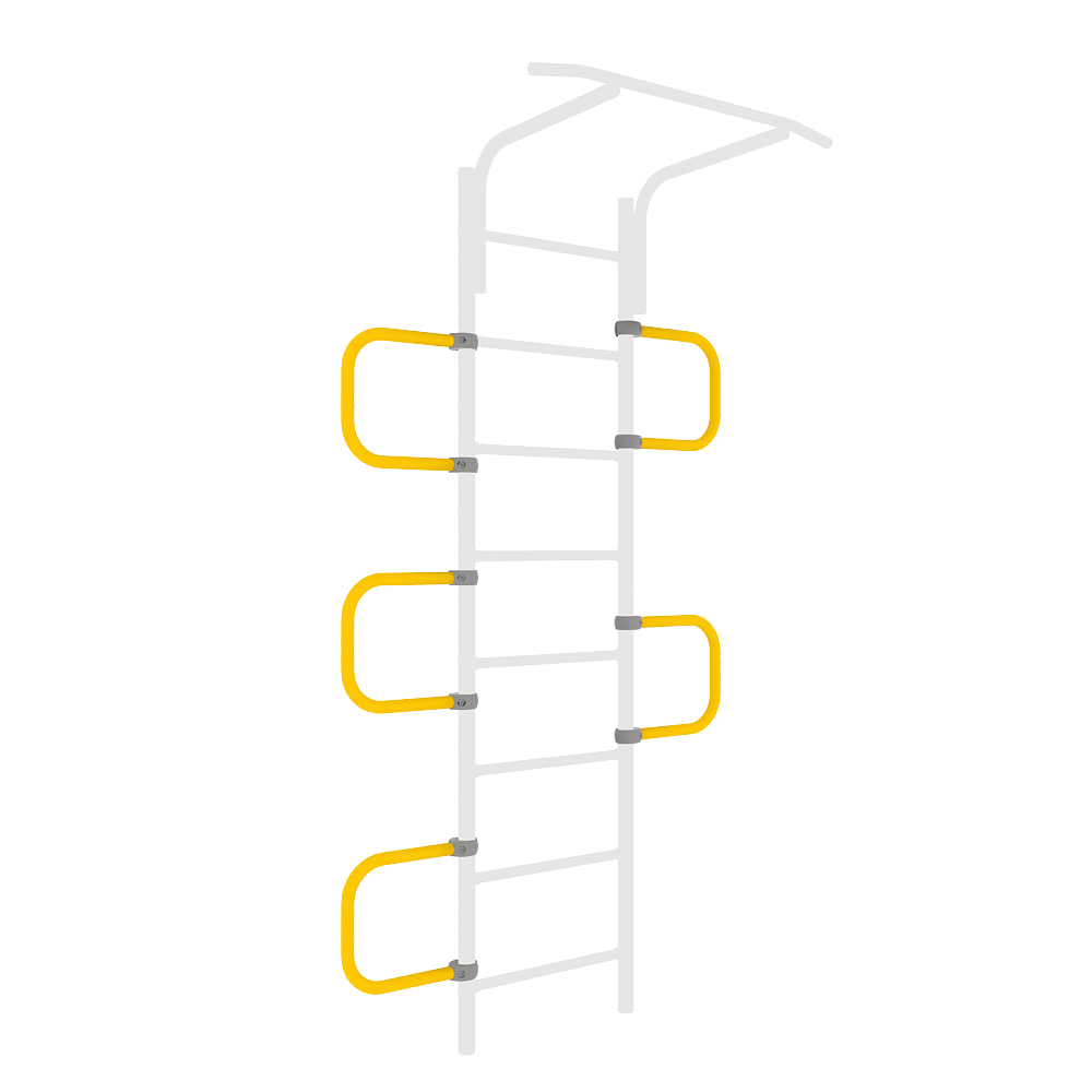 Curved Ladder for indoor play gym - Brainrich Kids