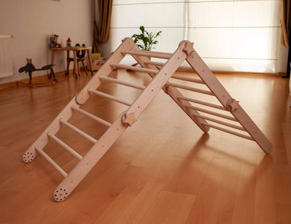 Transformable Indoor Climbing Set For Toddler, Swedish Ladder