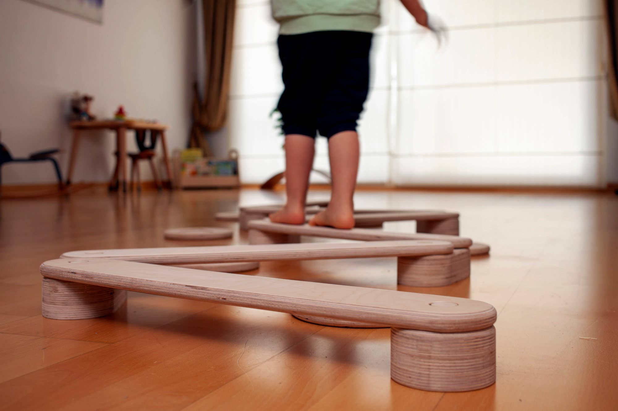 Stepping Stones and Balance Beam Set For Kids