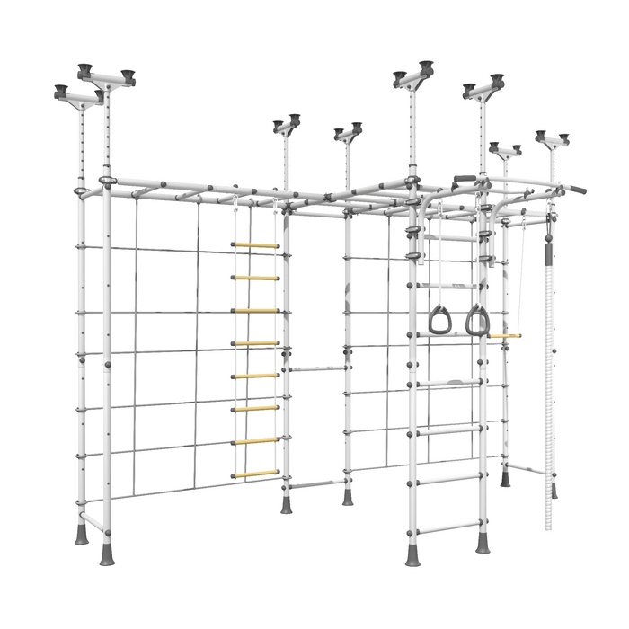 Mega Max V3 Large Indoor Jungle Gym with Monkey Bars