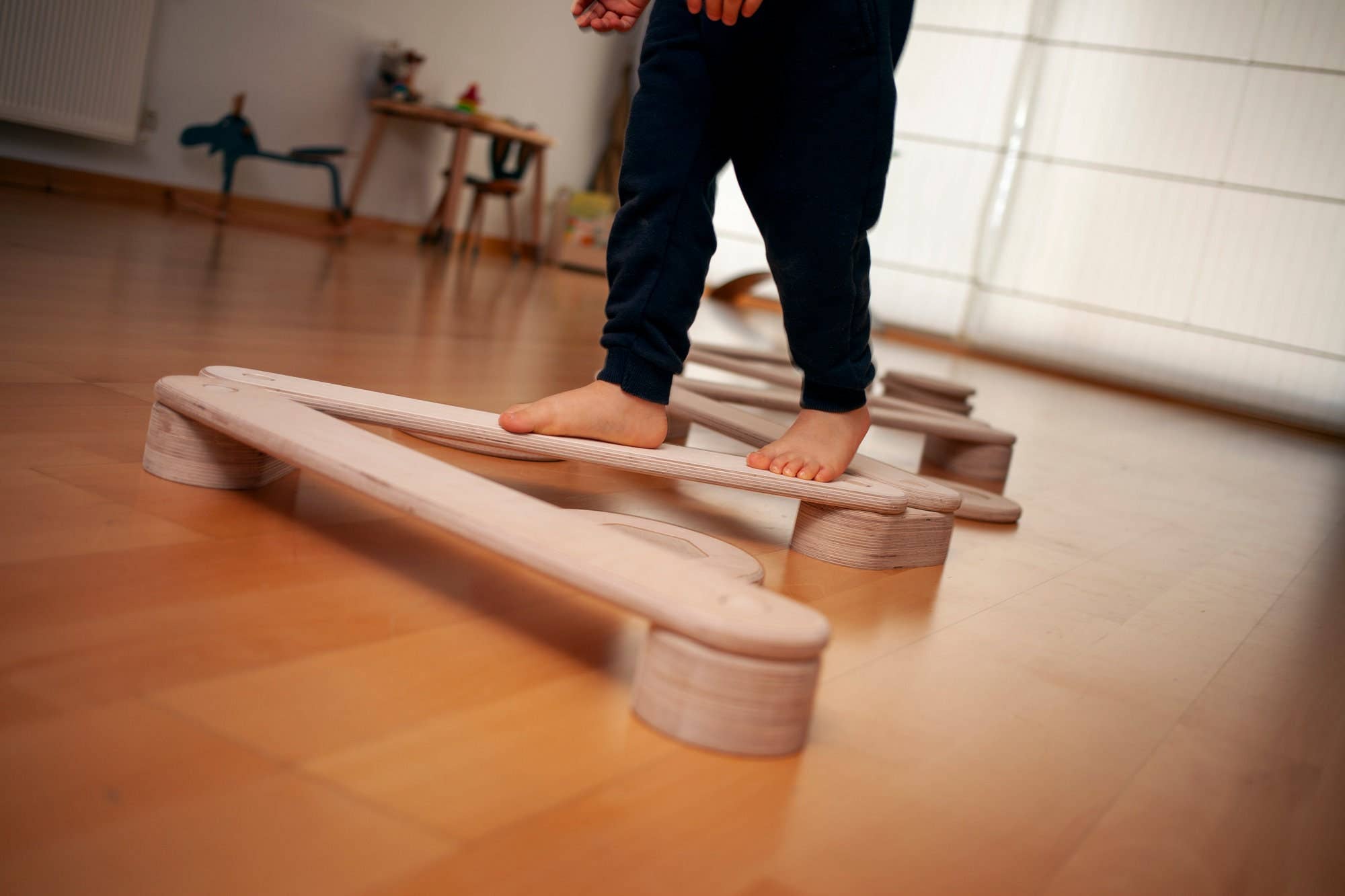 Stepping Stones and Balance Beam Set For Kids