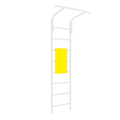 Yellow Backrest for Indoor Gym - Brainrich Kids