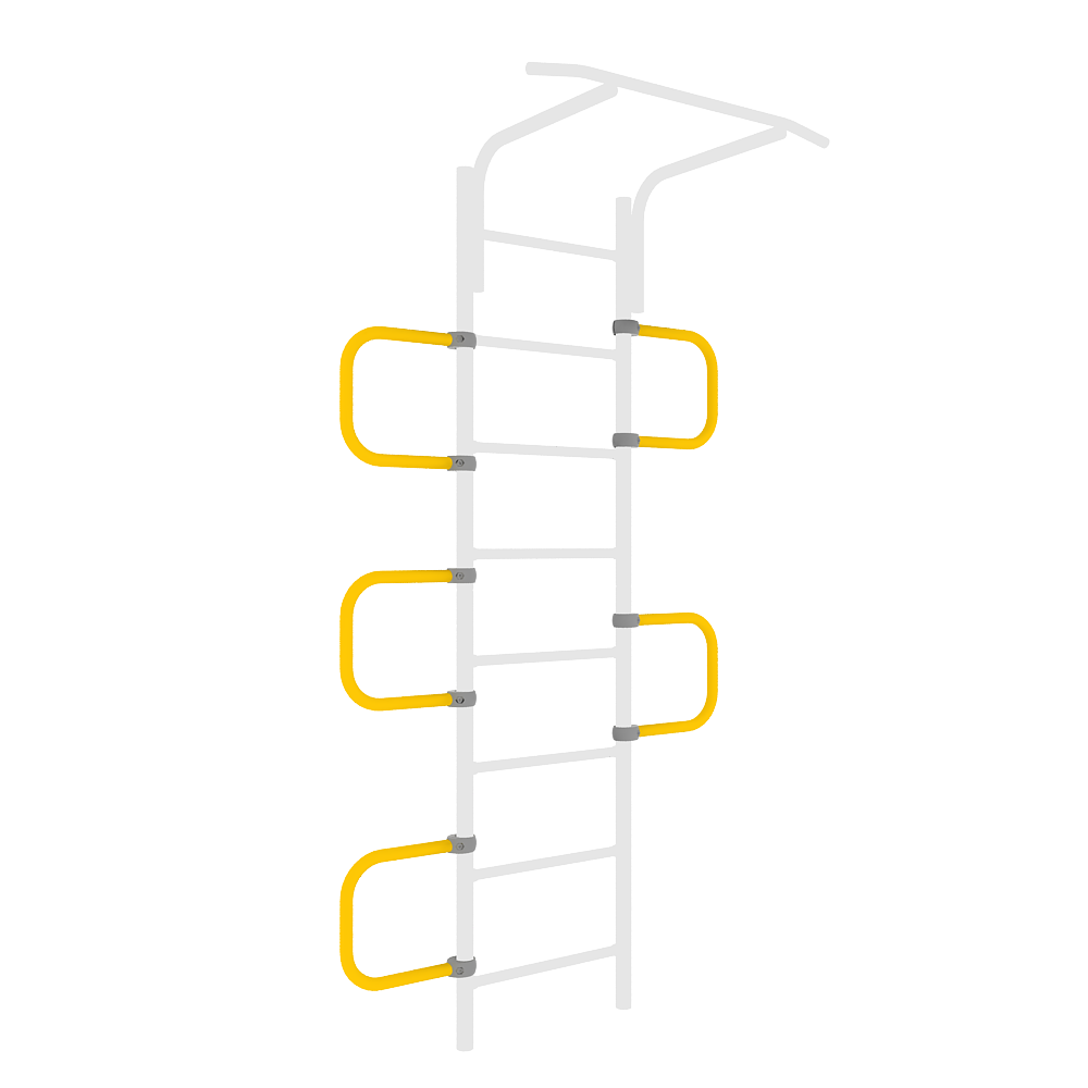 Curved Ladder for indoor play gym - Brainrich Kids