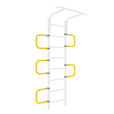 Curved Ladder for indoor play gym - Brainrich Kids